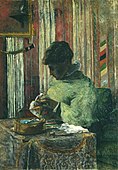 Paul Gauguin, The Embroiderer (La Brodeuse), 1880