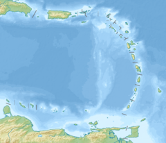 Jérôme du Sarrat, sieur de La Pierrière is located in Lesser Antilles