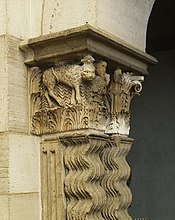 Capital from the monastery of Saint-Guilhem-le-Désert, French (Languedoc), after 804