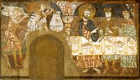 The Weddings at Cana, fresco of San Baudelio de Berlanga.