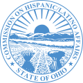 Seal of the Ohio Commission on Hispanic and Latino Affairs
