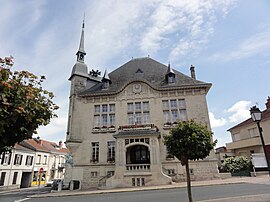 The town hall in Sermaize-les-Bains
