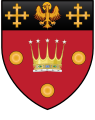 Former arms of St Stephen's House (University of Oxford)