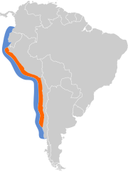 Map of range
