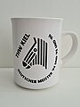 Bild 2: Kaffeetasse mit dem Logo ab 1992 und Aufschrift Deutscher Meister ’94 und ’95 und ’96.