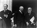 Harding (center) appointed William Howard Taft (left) as Chief Justice.