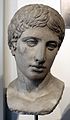 Bust of an ephebe, Roman copy, c. 420-400 BC