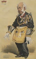 Caricature of the Earl of Zetland