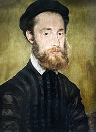 Porträt eines Mannes, Öl auf Holz, um 1560
