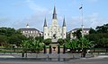 St. Louis Cathedral, with Jackson Square in the foreground New Orleans