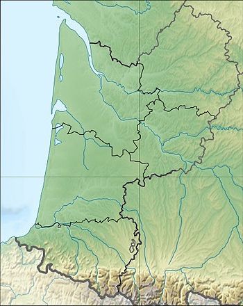 Gascon campaign (1294–1303) is located in Aquitaine