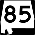State Route 85 marker