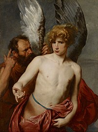 Anthony van Dyck, Daedalus and Icarus, c. 1620