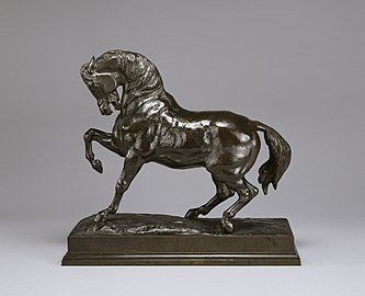 Turkish Horse, No. 2, modeled c. 1844 (Walters Art Museum)