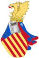 Aragon (13.–15. Jh.) – geflügelt, aus der Krone wachsend