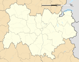 Saint-Étienne is located in Auvergne-Rhône-Alpes