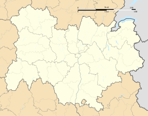 Bellegarde is located in Auvergne-Rhône-Alpes