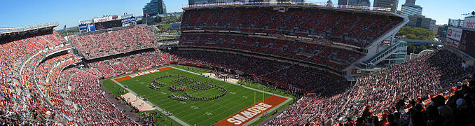 FirstEnergy Stadium, home of the Cleveland Browns football team