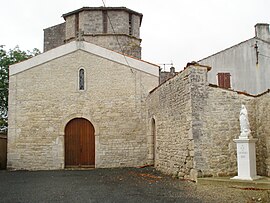 The church in Cherbonnières