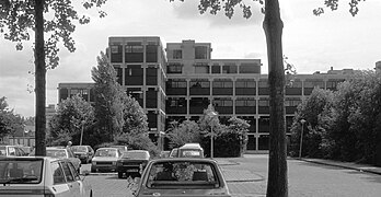 De Drie Hoven, residential building for elderly people in Amsterdam-Slotervaart, 1974