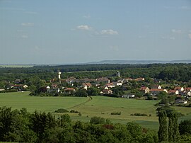 A general view of Féy