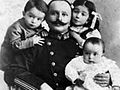 Fahreddin Pasha with his children