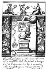 Frontispiece of Fasciculus Chemicus