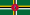 Die Nationalflagge Dominicas