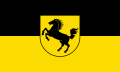 Hissflagge mit Wappen