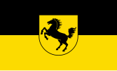 Flag of Stuttgart, Germany