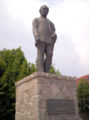 Áron Gábor's sculpture in Bretcu/Bereck