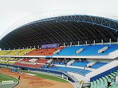 Inside view of the stadium