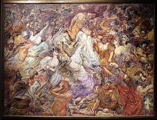 The Death of Andronicus (1926), Fin-de-Siècle Museum (French: Musée Fin-de-Siècle, Brussels