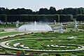 Parterre mit Brunnen im Großen Garten in Hannover
