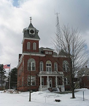Lamoille County Courthouse in Hyde Park