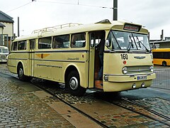 Ikarus 66 der Dresdner Verkehrsbetriebe