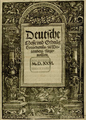 Martin Luther: Deutsche Messe und Ordnung Gotesdiensts, 1526