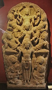 Parel Relief of Shiva (plaster cast), 6th century CE