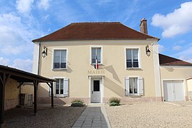 The town hall in Bussy-Saint-Martin