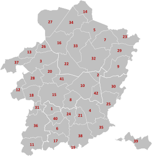 Gemeinden in der Provinz Limburg