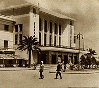 Berenice Theatre in Benghazi, opened in 1928 and designed by Marcello Piacentini