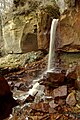 Rocca al Mare waterfall