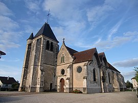 The church in Saint-Parres-aux-Tertres