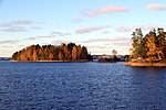 Archipel der Ringelrobben am Saimaa See