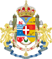 Coat of arms of Italian East Africa from 1938 to 1941.