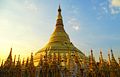 Shwedagon Pagoda, An ancient Mon-style Stupa located in Yangoon, Myanmar