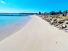 Groyne at Silver Beach, Sydney, Australia