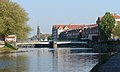From the west with the Kleine Weser