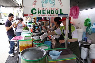 Teochew chendul in Penang