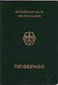 Provisional German passport issued in exceptional circumstances ("Vorläufiger Reisepass")